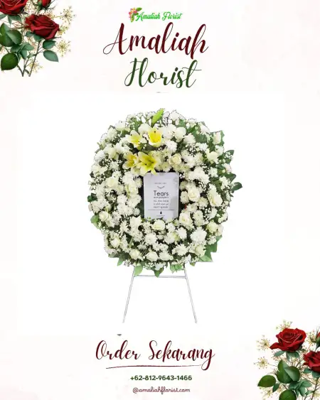 Krans Bunga Duka Tondano Utara